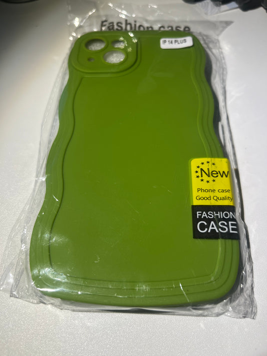 Green Fashion IPhone 14 Plus Case