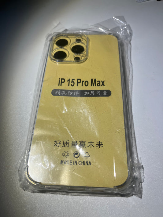 Clear 15 Pro Max Case